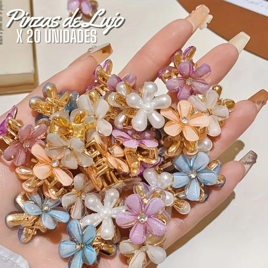 20 Pinzas De Lujo Para Cabello - Ordenalo Co