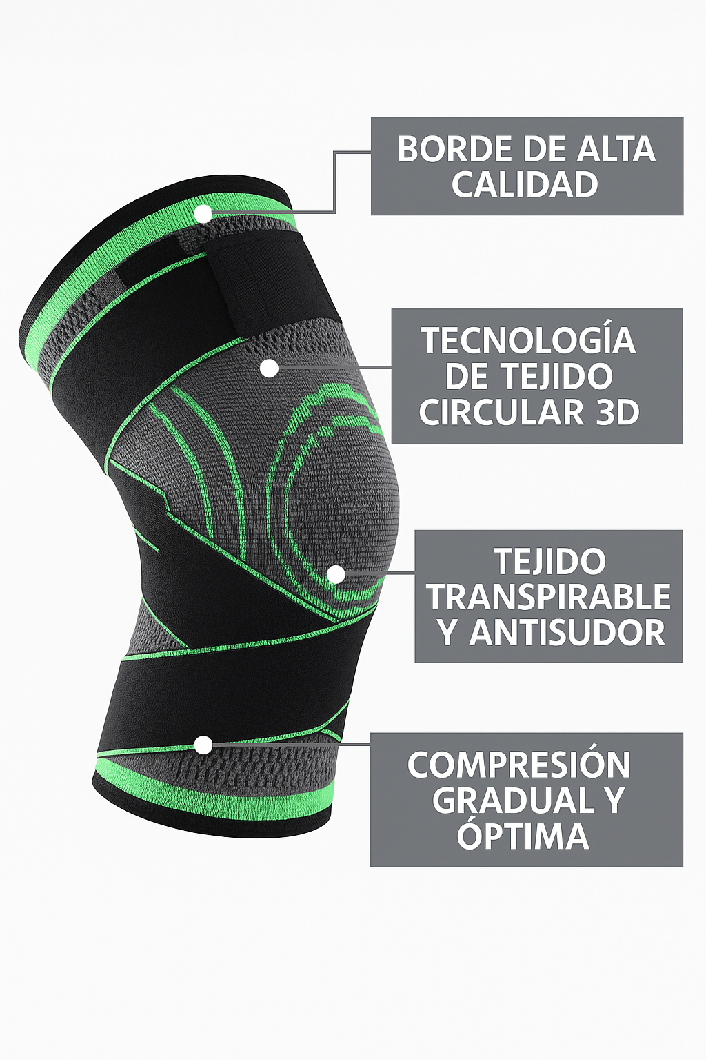 Kitx2 Rodilleras Ortopedica Deportiva Aj