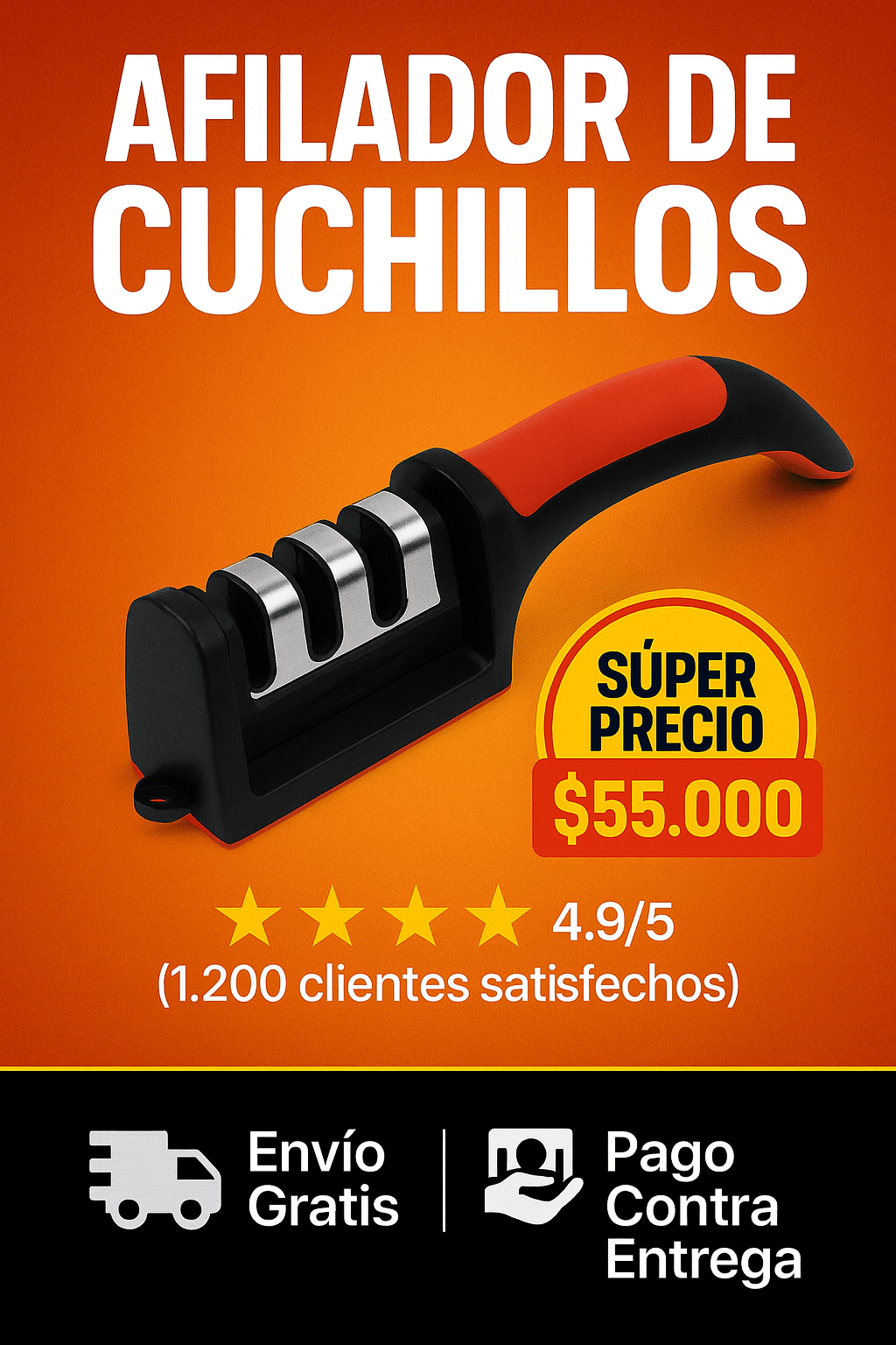 Afilador De Cuchillo - Ordenalo Co