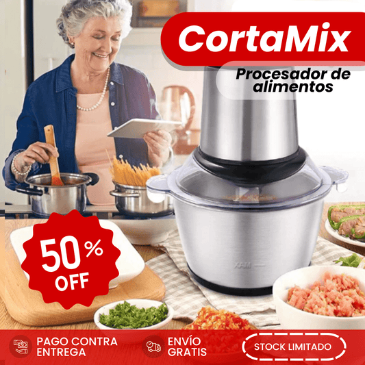 CortaMix | Procesador De Alimentos ¡Últimas Unidades! - Ordenalo Co