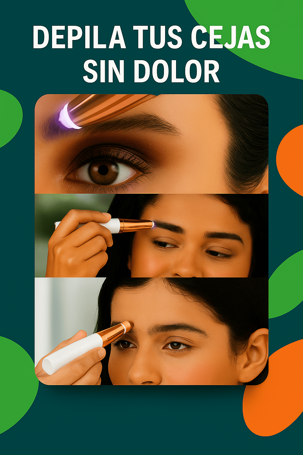 Depilador Eléctrico de Cejas - Ordenalo Co