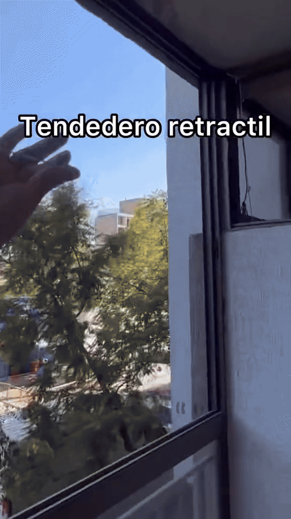 Tendedero Retractil