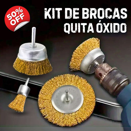 Kit De Brocas Quita Oxido x 3 - Ordenalo Co
