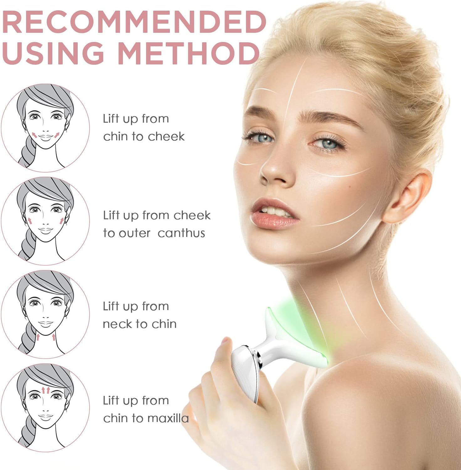Masajeador Facial Para Arrugas Y Papada - Ordenalo Co