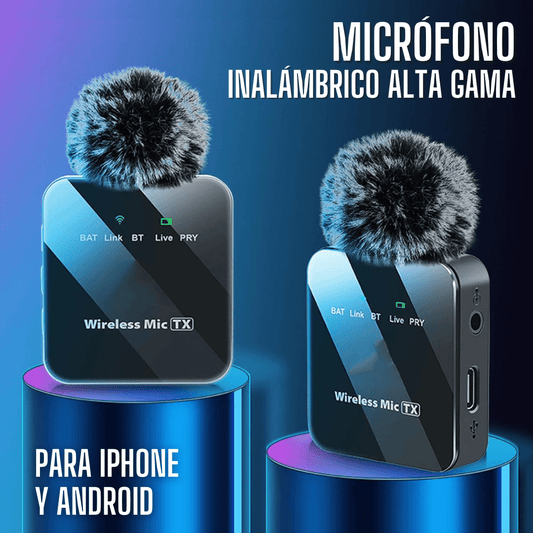 Micrófonos Inalámbricos TX Gama Alta - Ordenalo Co