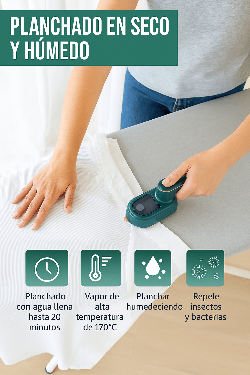 Mini Plancha A Vapor - Ordenalo Co