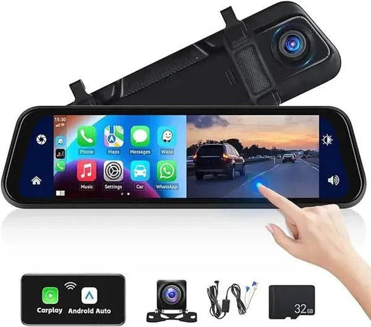 Retrovisor Espejo Doble Camara Full Hd - Ordenalo Co