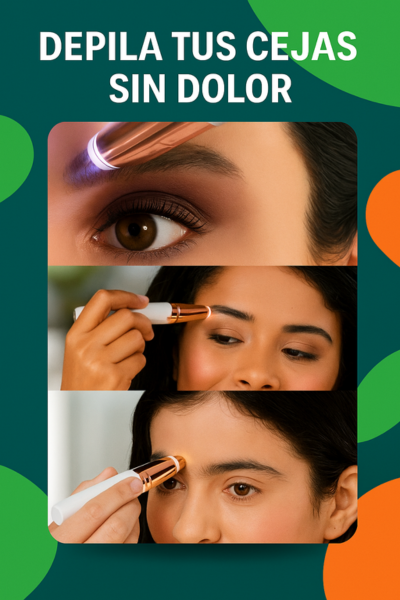 Depilador Eléctrico de Cejas