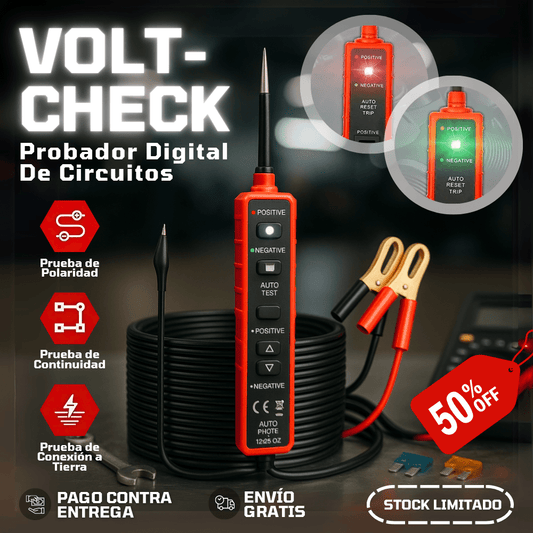 VoltCheck | Probador Digital De Circuitos - Ordenalo Co