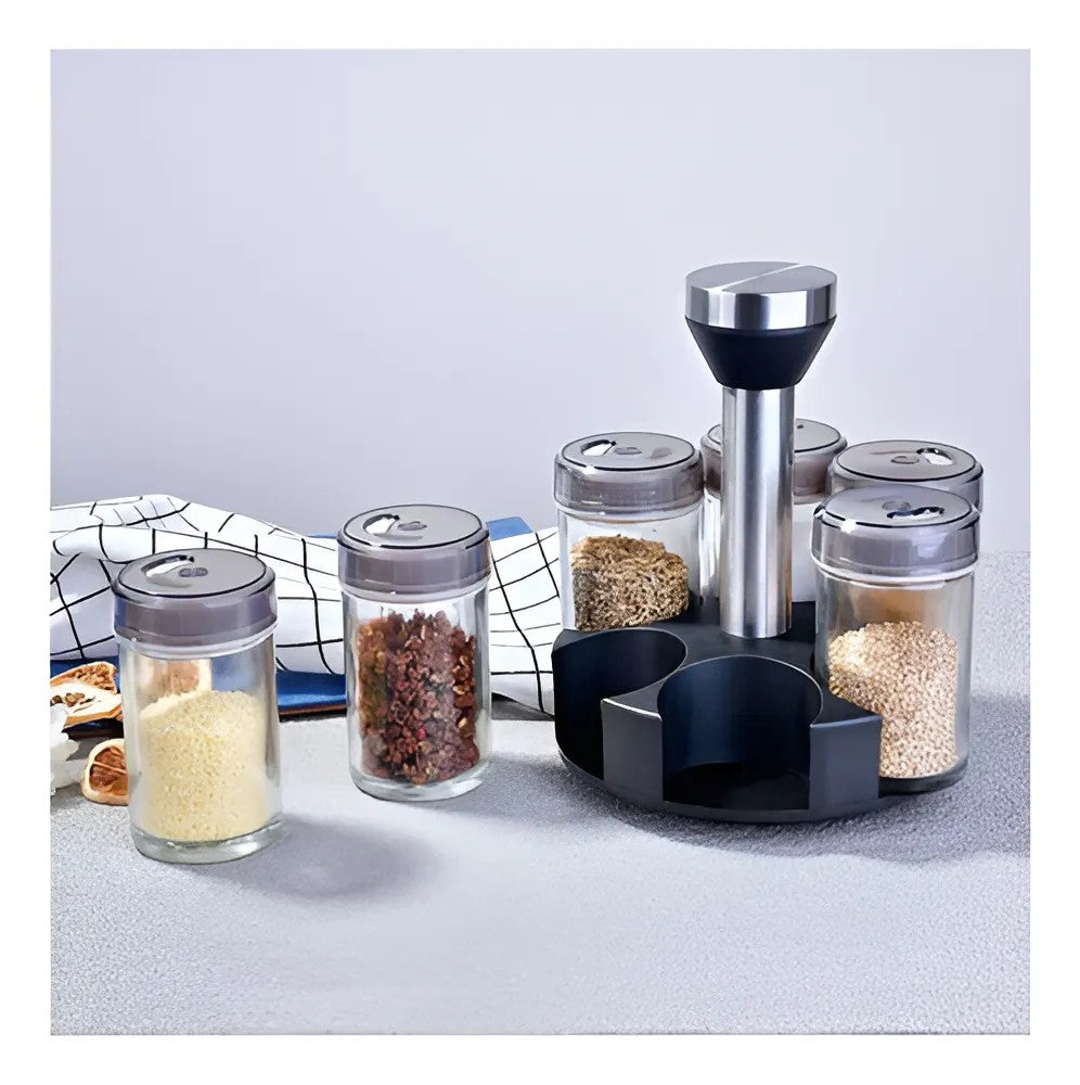 Organizador de condimentos en la cocina
