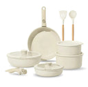 Set de ollas granito premium 16 piezas - vista completa