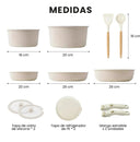 Set de ollas granito premium - detalle mango extraible