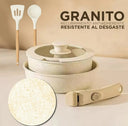 Set de ollas granito premium - medidas