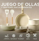 Set de ollas granito premium - juego de ollas
