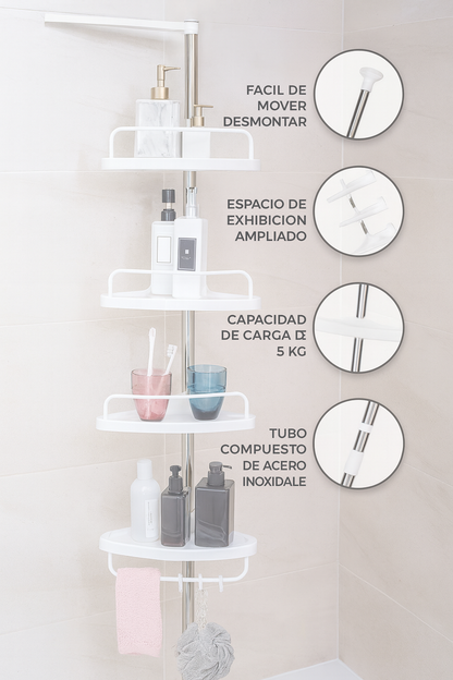 Organizador Esquinero de Baño