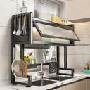 Organizador de fregadero de cocina con escurreplatos - vista principal