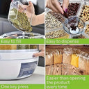 Dispensador Giratorio de Alimentos 360° — 6 Compartimentos