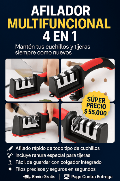 Afilador De Cuchillo - Ordenalo Co
