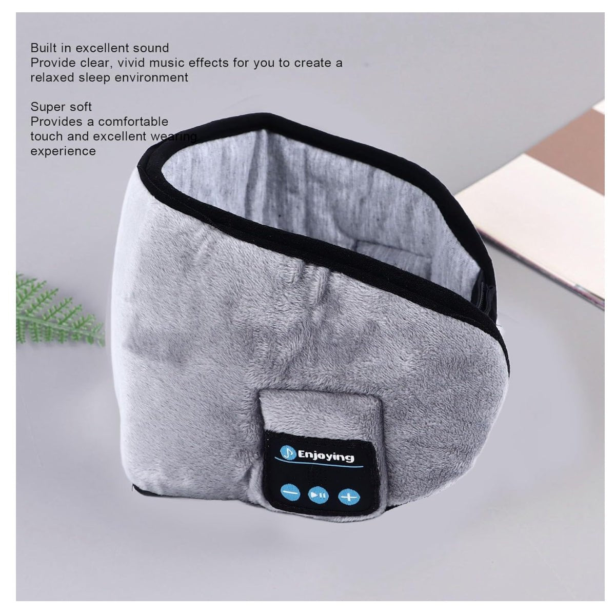 Banda Antifaz Para Dormir Con Bluetooth - Ordenalo Co