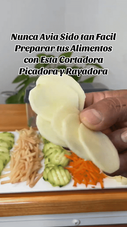 Rayador de Frutas y Verduras Multifuncional