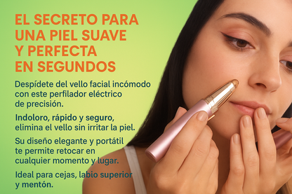 Depilador Eléctrico de Cejas