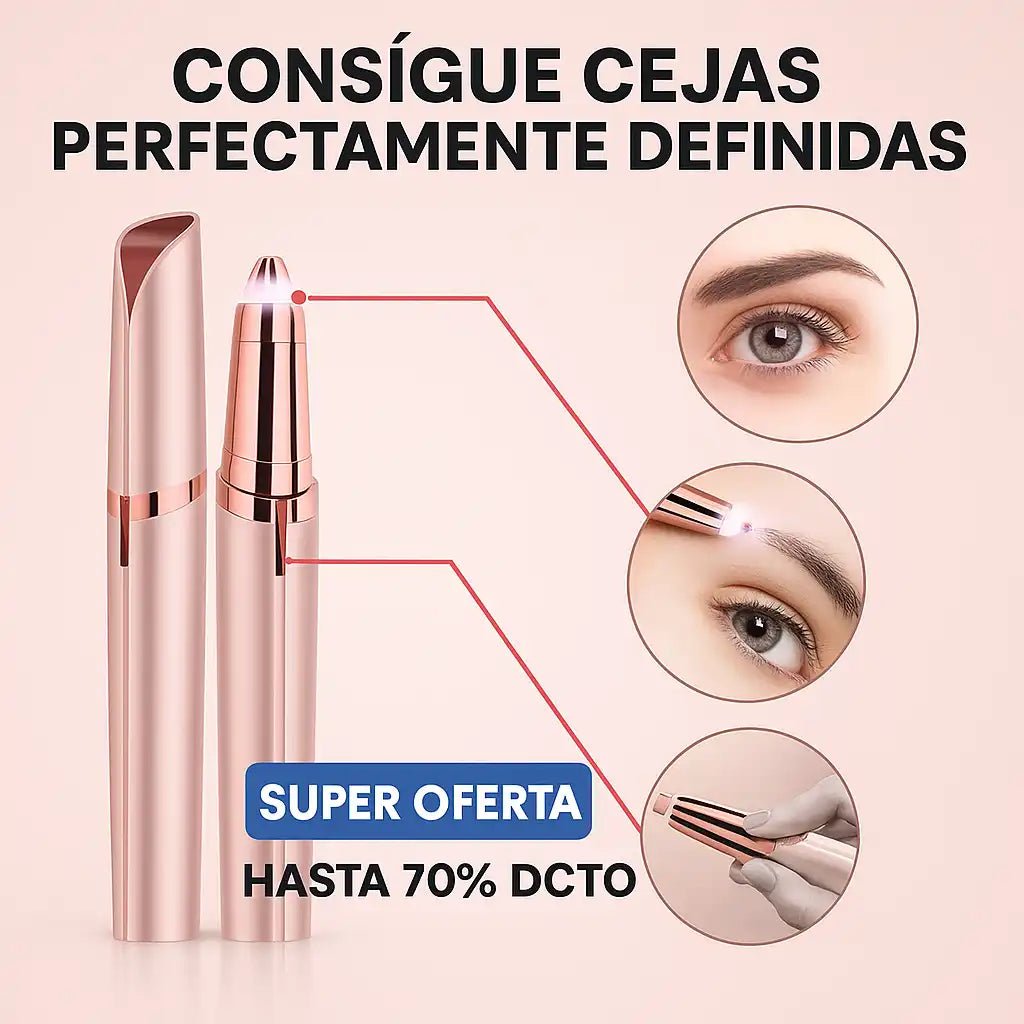 Depilador Eléctrico de Cejas - Ordenalo Co