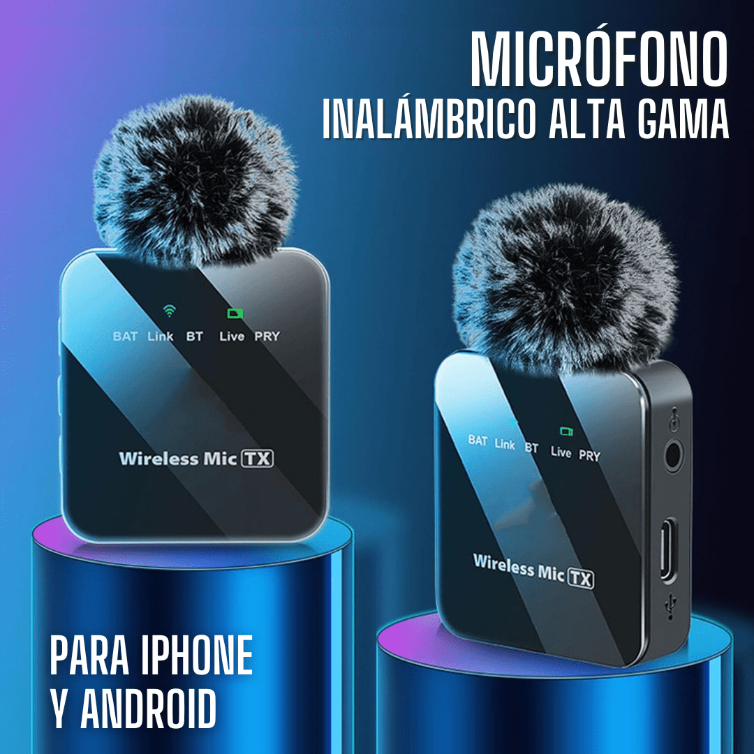 Micrófonos Inalámbricos TX Gama Alta - Ordenalo Co
