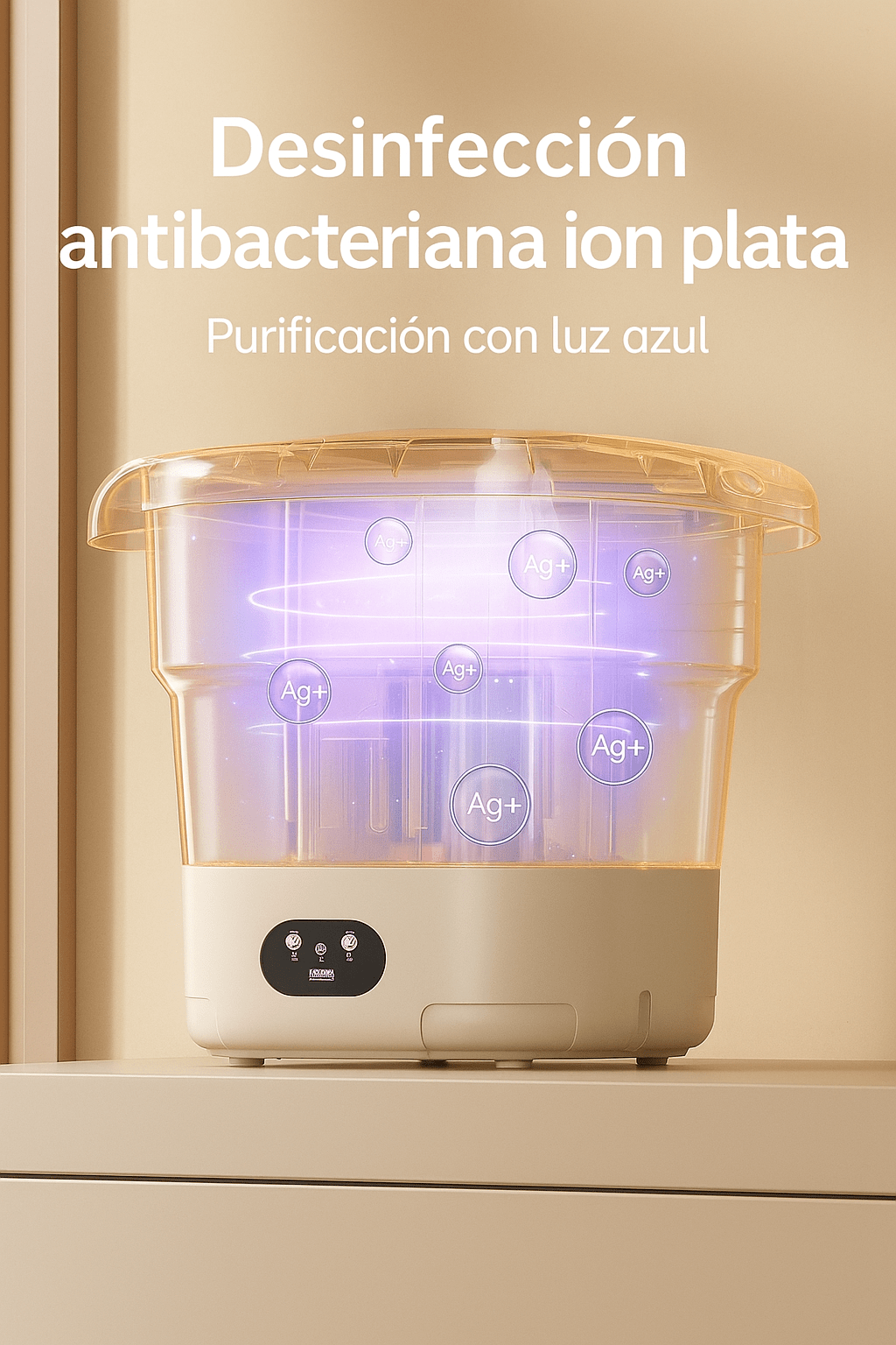 Mini Lavadora Electrica Portatil Balde - Ordenalo Co