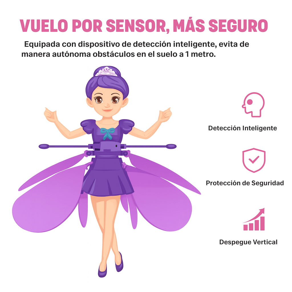 Muñeca Hada Voladora - Ordenalo Co