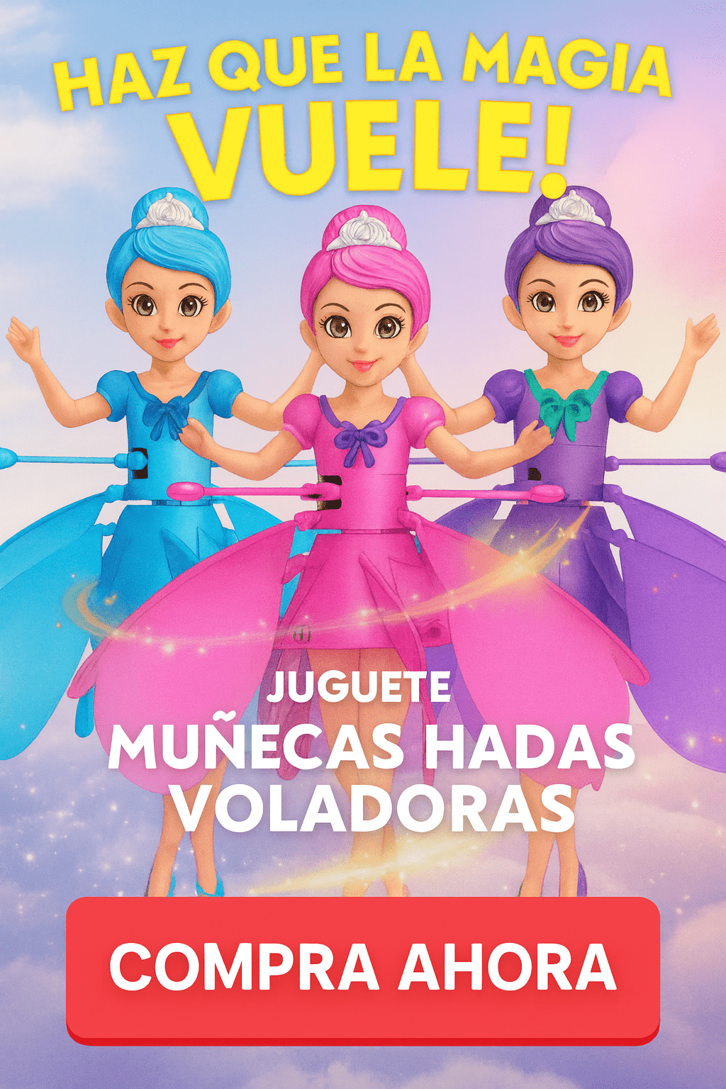 Muñeca Hada Voladora - Ordenalo Co