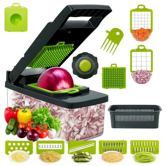 Rayador de Frutas y Verduras Multifuncional - Ordenalo Co