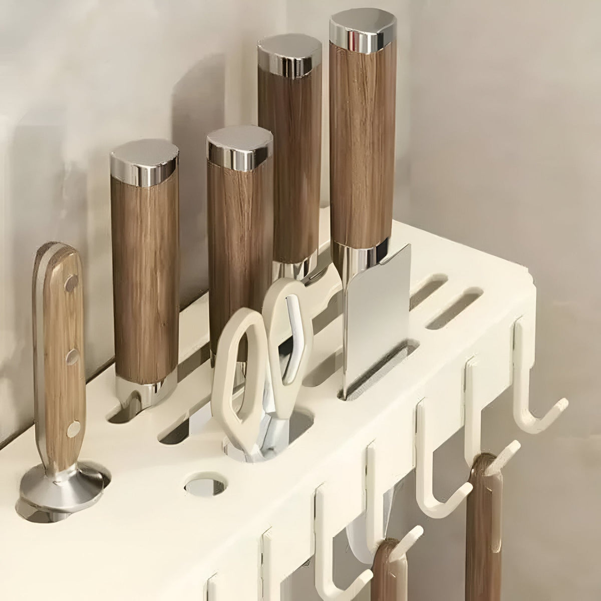 Soporte de cocina organizador de pared 65cm